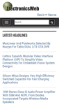 Mobile Screenshot of electronicsweb.com